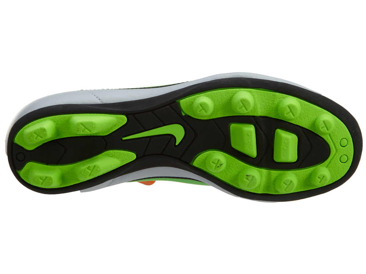 Nike Jr Tiempo Rio II FG-R Wolf Grey/Green Strike Boys / Girls Style :631286