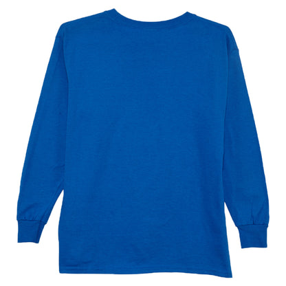 Gildan Ultra Cotton NY Rangers Alternate Logo Long Sleeve Crewneck T-Shirt Big Kids Style : G2400