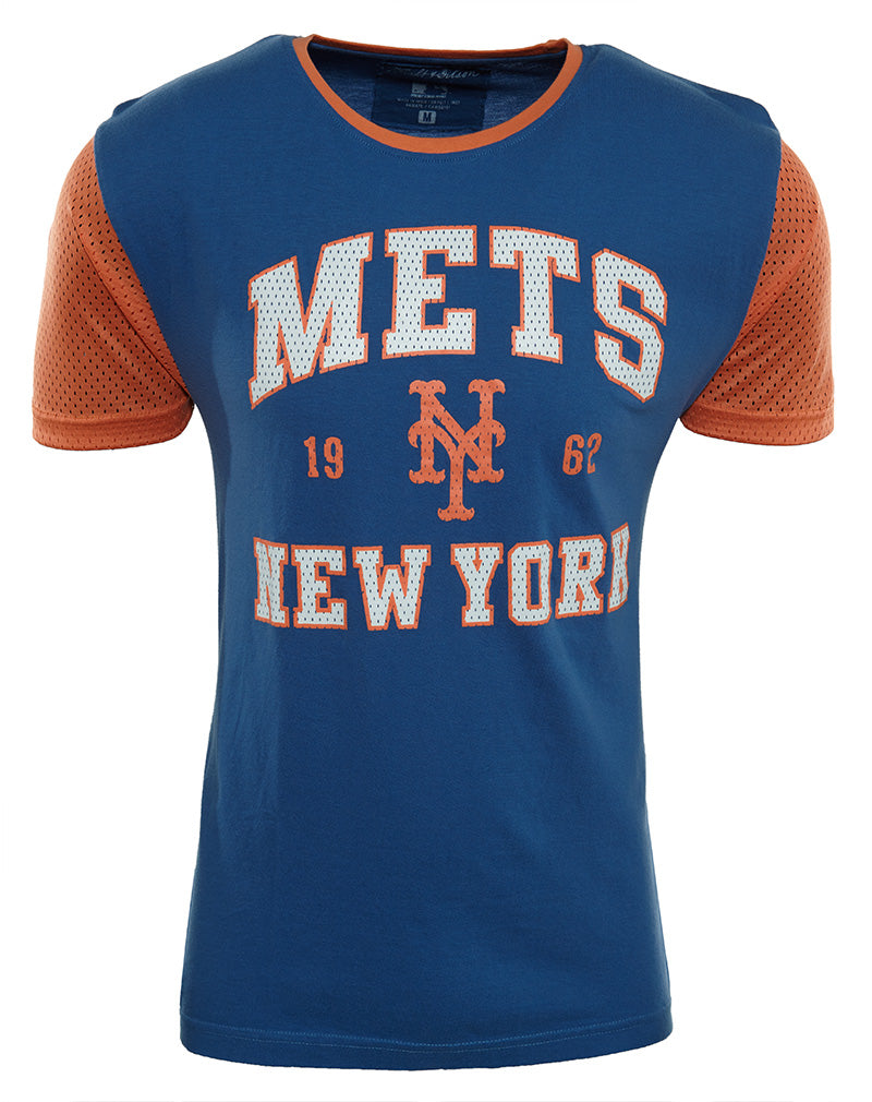 Wright Ditson New York Mets Baseball Tee Mens Style : Ca 59191