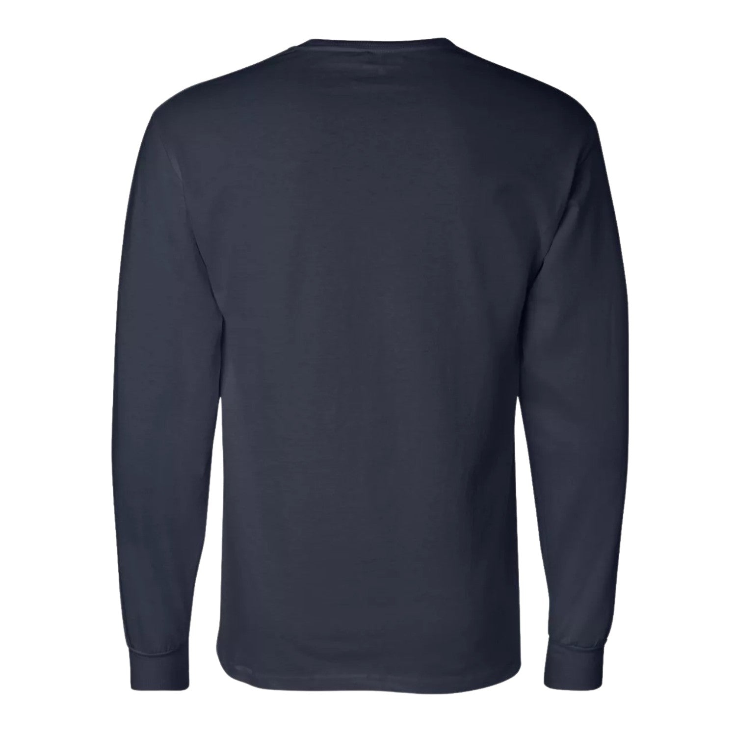 CHAMPION AUTHENTIC LONG SLEEVE TSHIRT:CC8C-NAVY