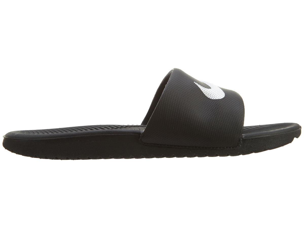 Nike Kawa Slide Black / White Youth Slippers Boys / Girls Style :819352