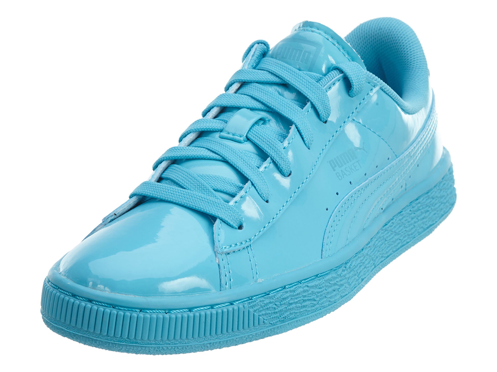 Puma Basket Classic Patent Jr Big Kids Style : 362246