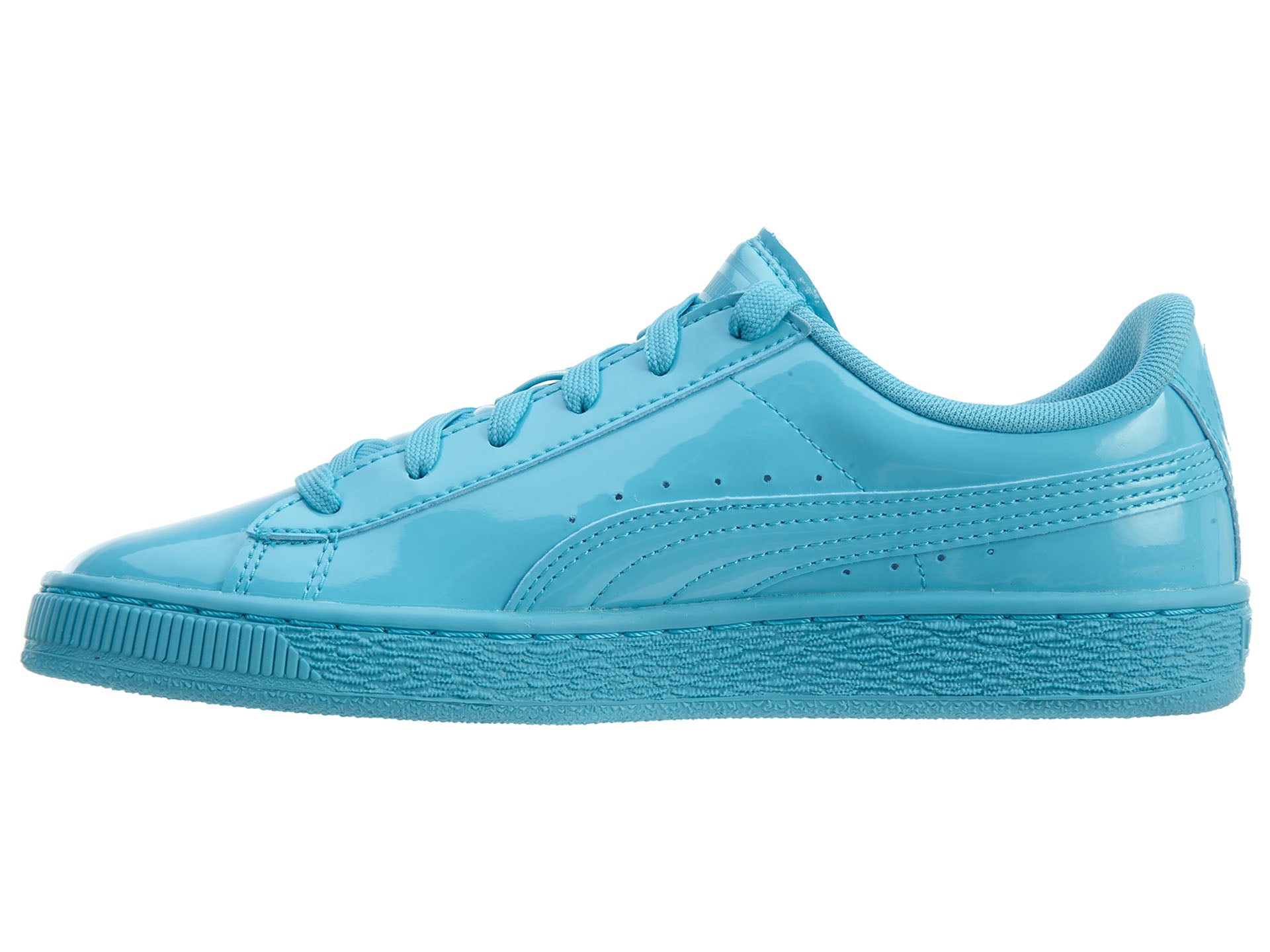 Puma Basket Classic Patent Jr Big Kids Style : 362246