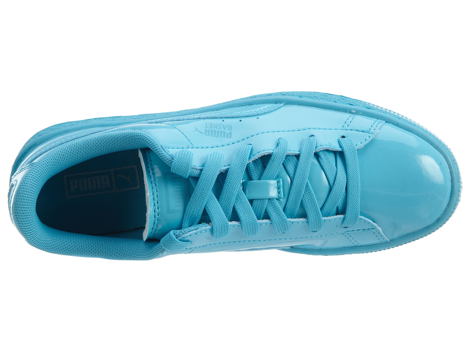 Puma Basket Classic Patent Jr Big Kids Style : 362246