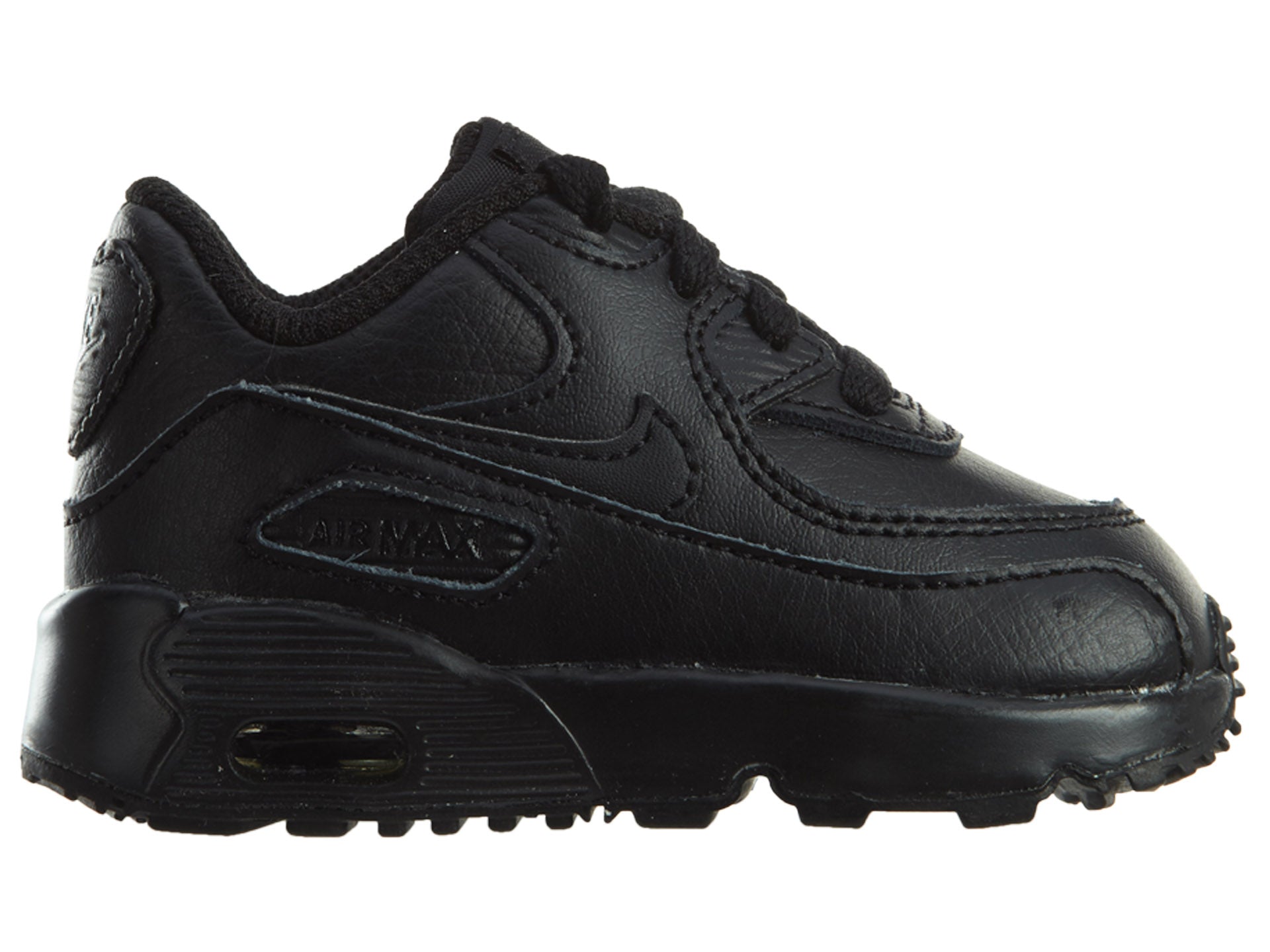 Nike Air Max 90 All Black Shoes Boys / Girls Style :833416