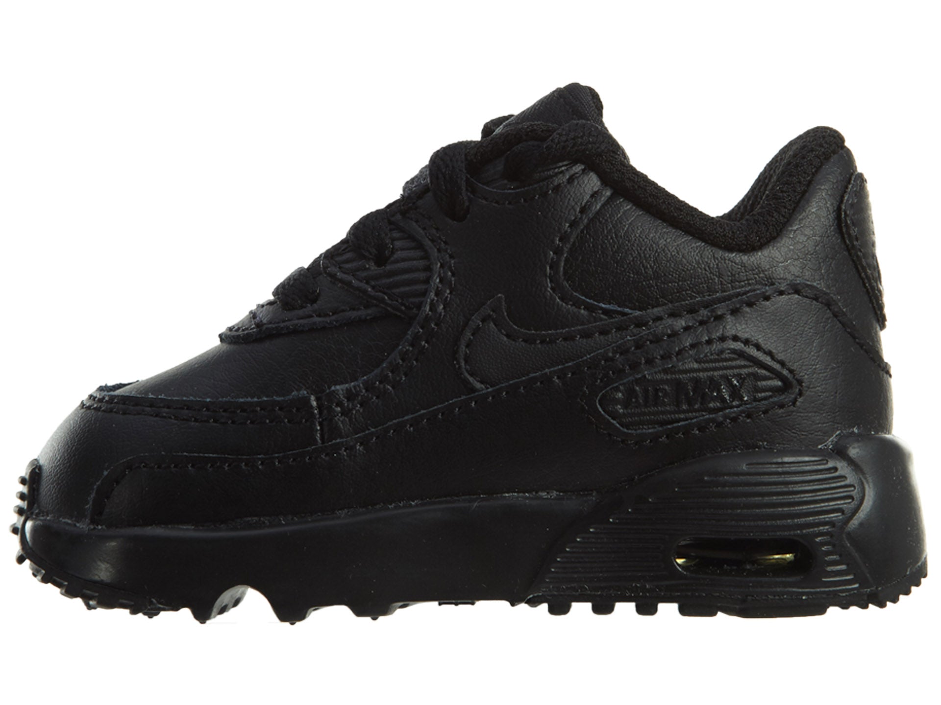 Nike Air Max 90 All Black Shoes Boys / Girls Style :833416