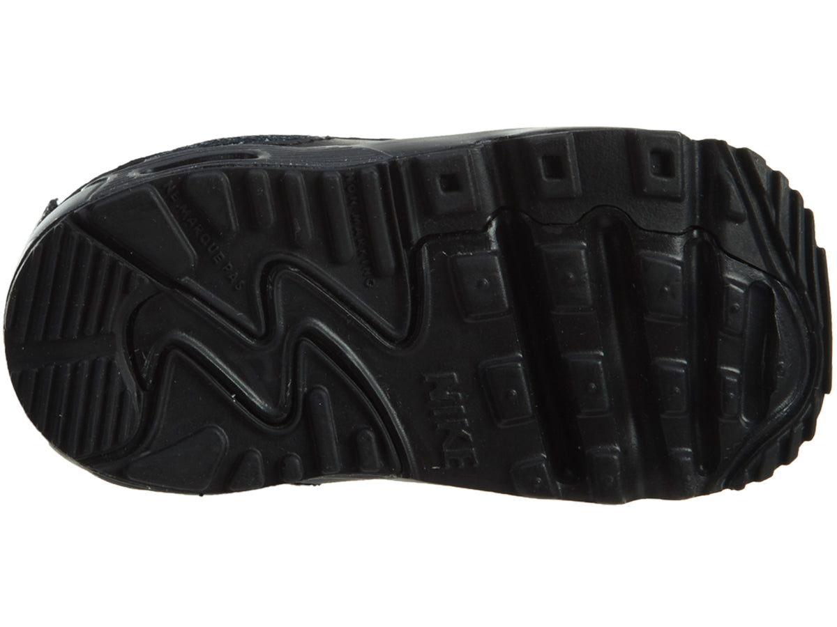 Nike Air Max 90 All Black Shoes Boys / Girls Style :833416