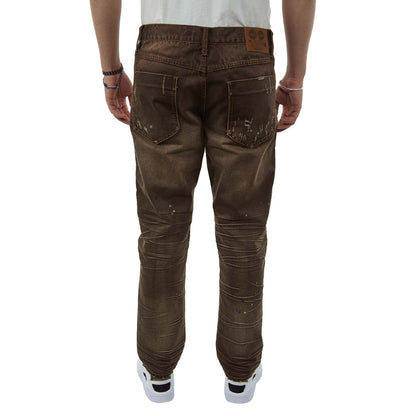Grind House Chocolate Patch Denim Pants Mens Style : Gh160405-32