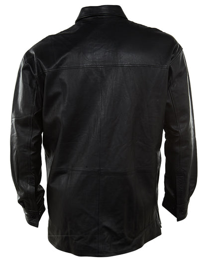 Hudson Outerwear Vintage Echtes Leder 5 Button Jacket Mens Style : HUD 001