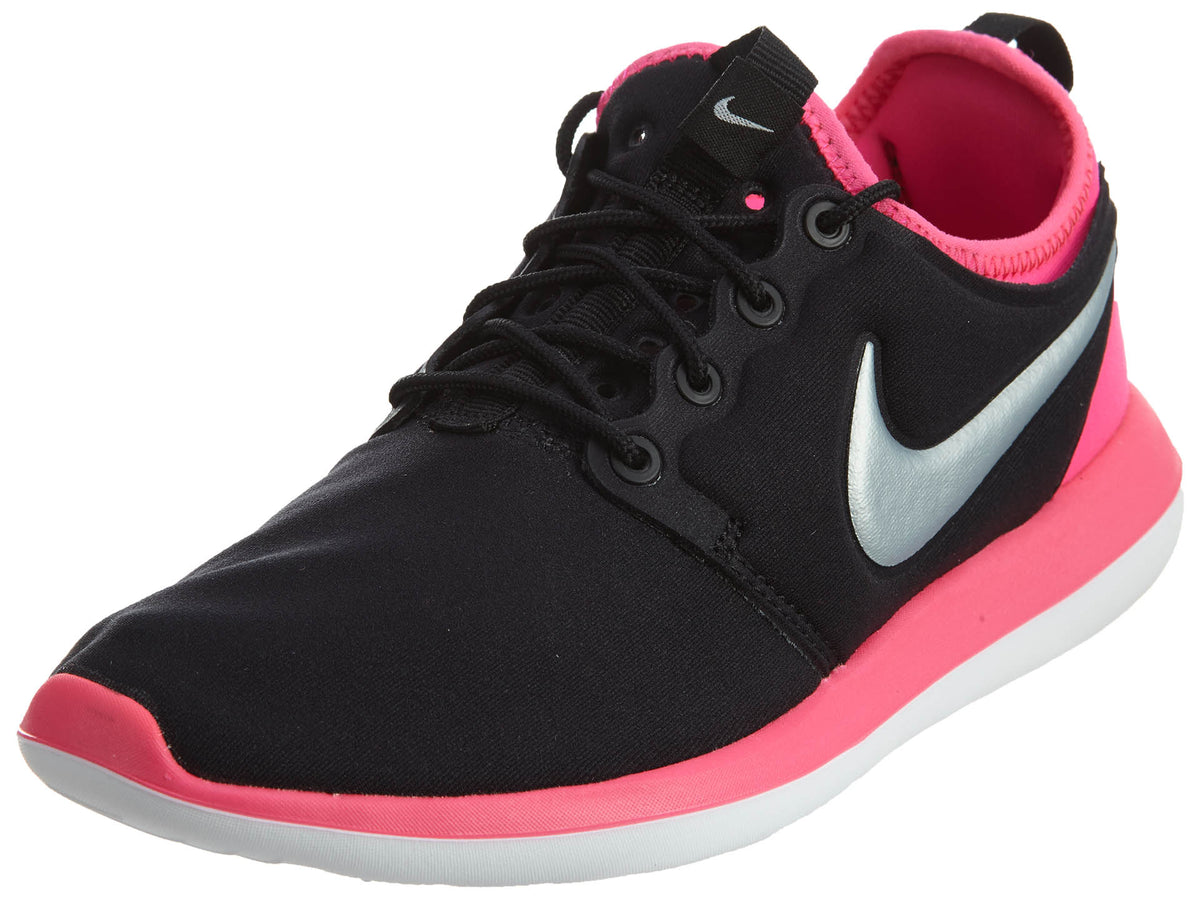 Nike Girls Roshe Two Black Pink Athletic Girls Style :844655