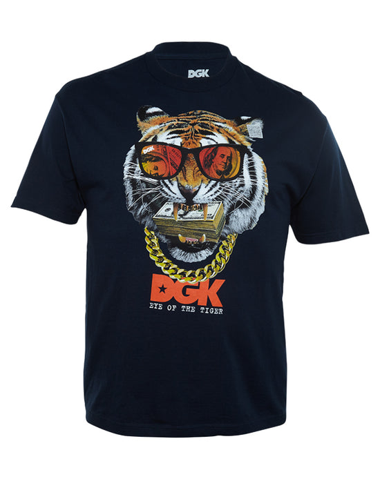 Dirty Ghetto Kids Franklin Dollar Printed Eye Of The Tiger Skate T-Shirt Mens Style : RN123201