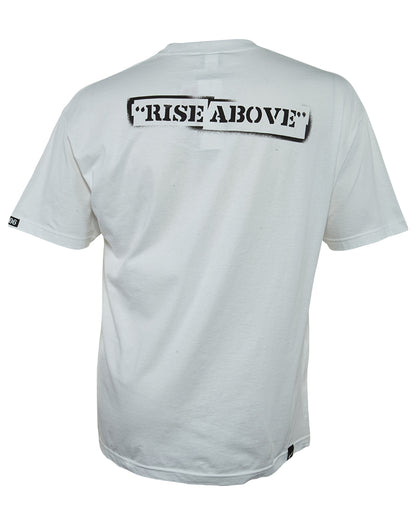 Famous Stars And Straps Rise Above Graphic Printed Cotton T-shirt Mens Style : 100786