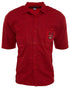 Bugle Boy Half Sleeve Trendy Dotted Stripes Button Up Shirt Mens Style : 693670