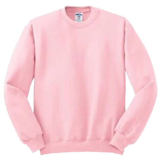 Jerzees NuBlend 50/50 Crew Neck Pullover Sweatshirt Little Kids Style : 562BR L