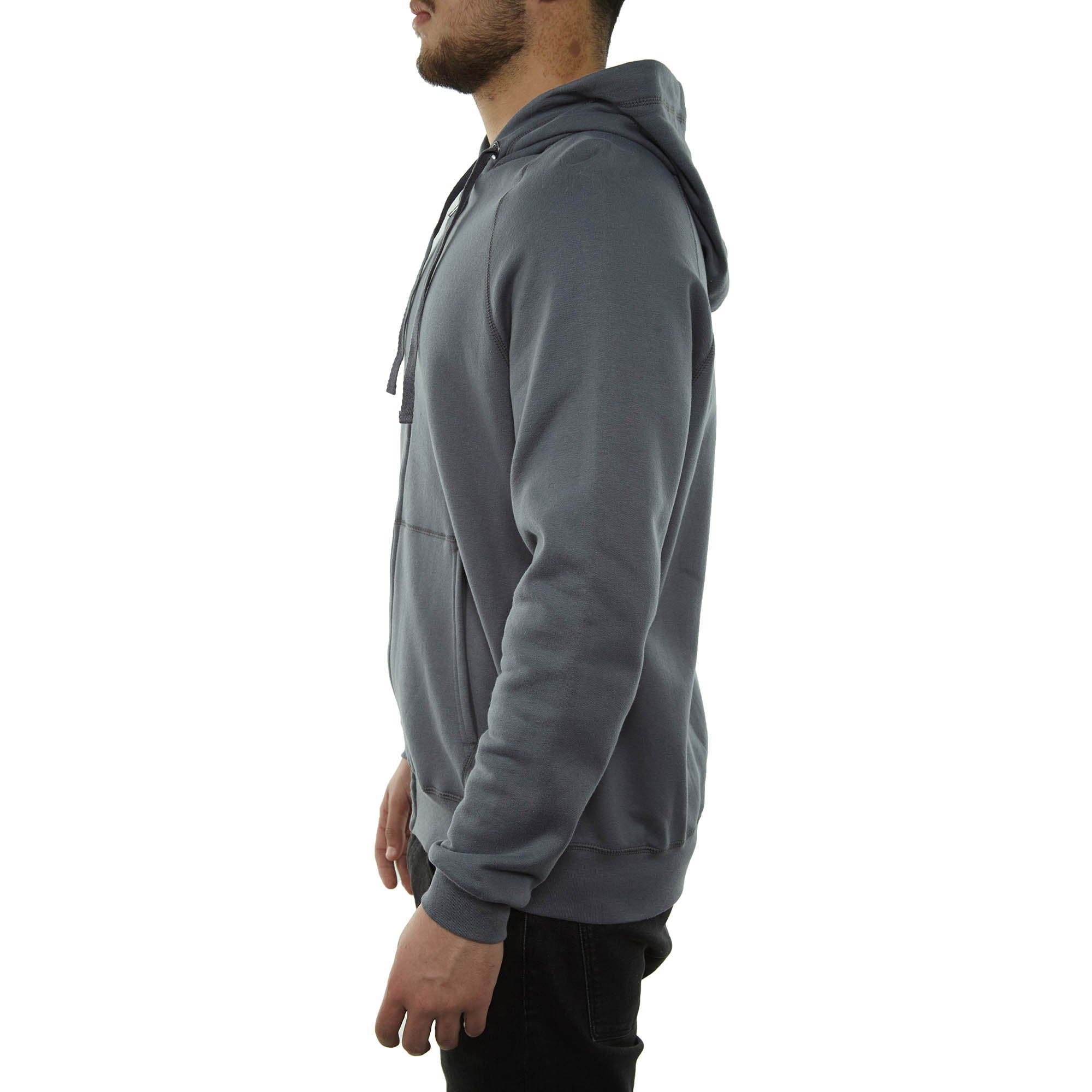 Hanes Big Nano Premium Soft Lightweight Fleece Full Zip Hoodie Mens Style : N280