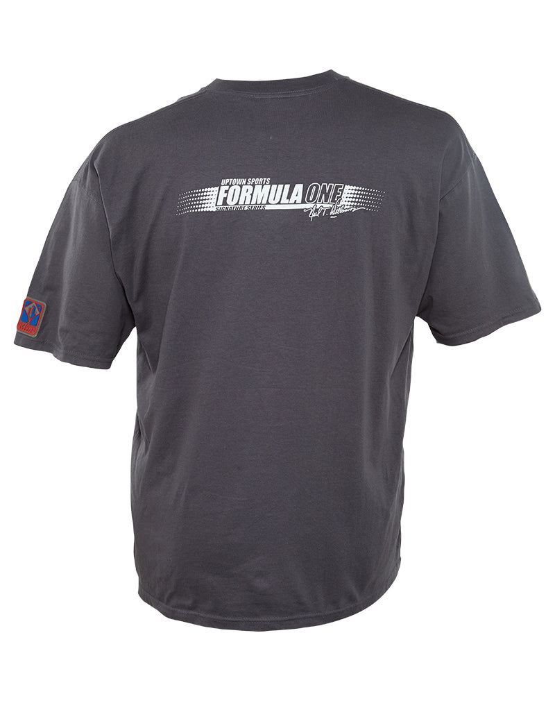 G4L Uptown Sports Formula One Short Sleeve Crewneck T-Shirt Mens Style : RN93846G