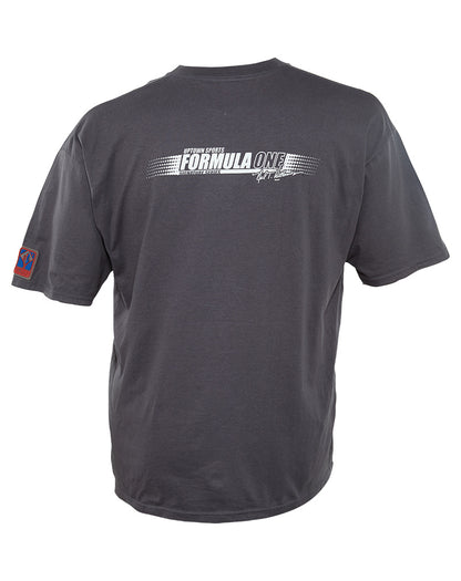 G4L Uptown Sports Formula One Short Sleeve Crewneck T-Shirt Mens Style : RN93846G