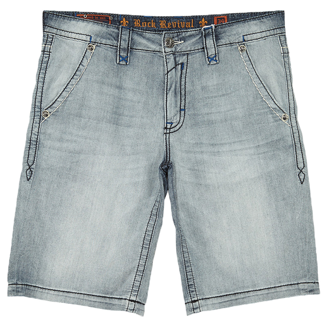 Rock Revival Short Mens Style : RSM839-5