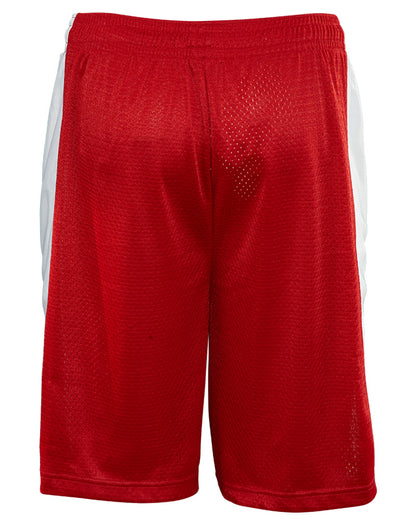Badger Sport  Athletic Meshed and Striped Shorts Mens Style : Rn 