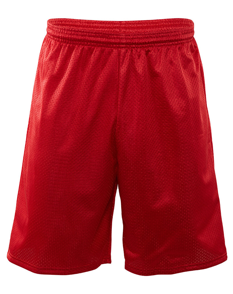 A4 9" Lined Tricot Meshed Shorts Mens Style : N5296