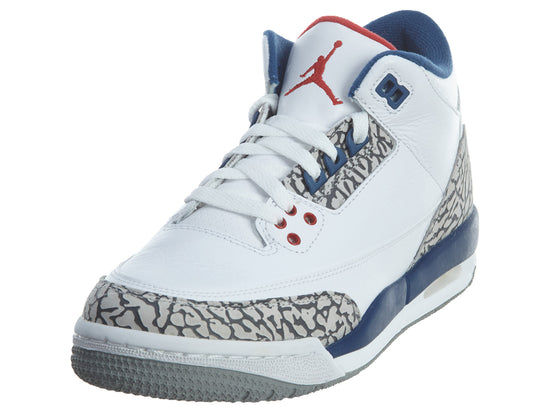 Air Jordan 3 Retro Og Bg (gs) "true Blue 2016 Release" - Air Jordan Boys / Girls Style :854261