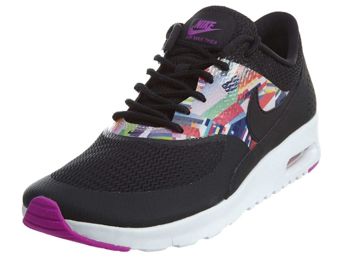 Nike Girls Air Max Thea Print Black Violet Boys / Girls Style :834320