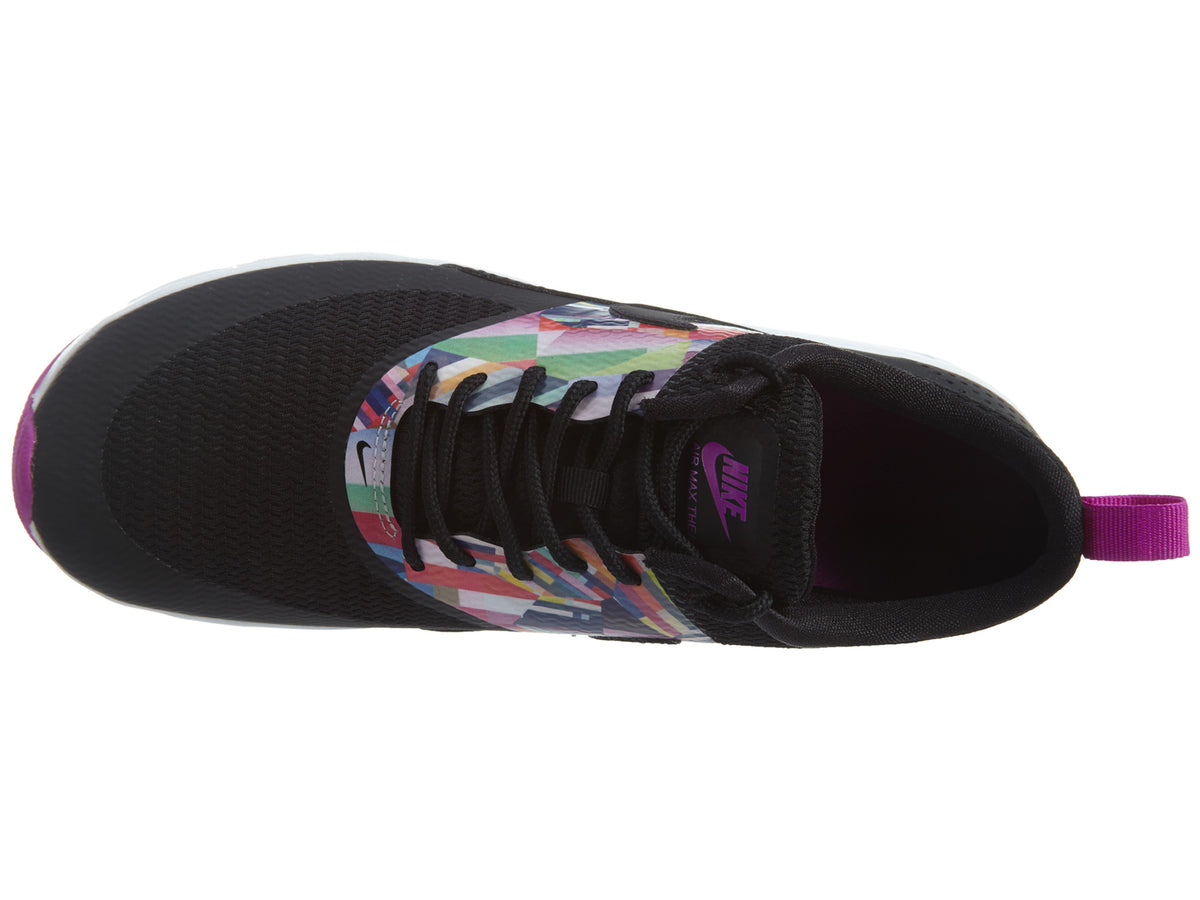 Nike Girls Air Max Thea Print Black Violet Boys / Girls Style :834320