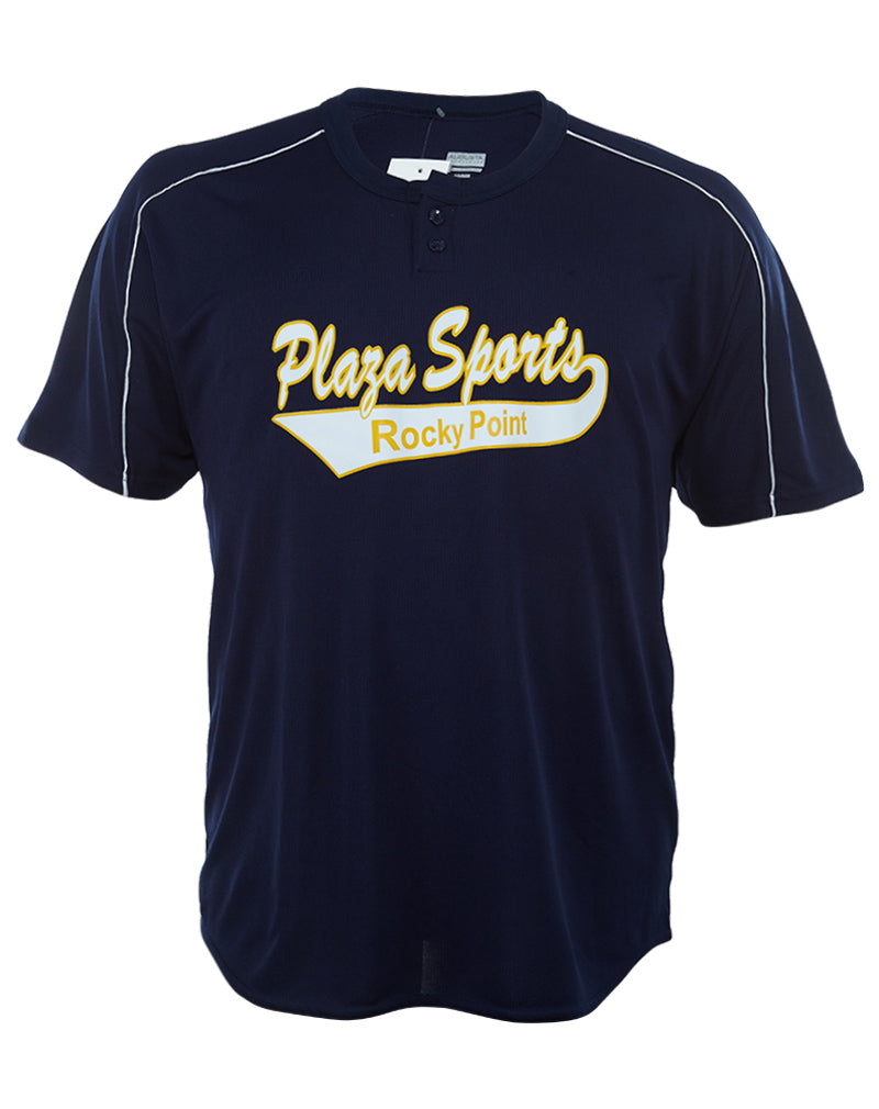 Augustia  Plaza Sports Rocky Point 2 Button Meshed Jersey Mens Style : RN65378