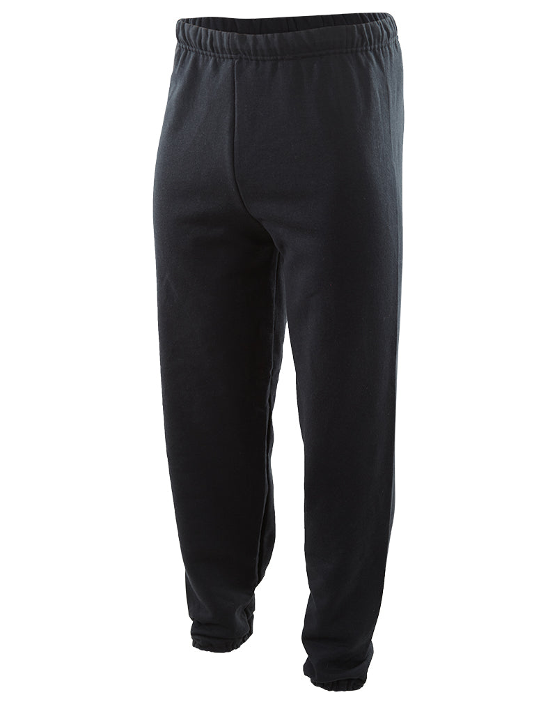 Jerzees Adult Nublend Poly/cotton 50/50 Elastic Bottom No Pocket Sweatpants Mens Style : 973MR