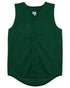 Augustia  Sleeveless Full Button Meshed Baseball Jersey Big Kids Style : 433