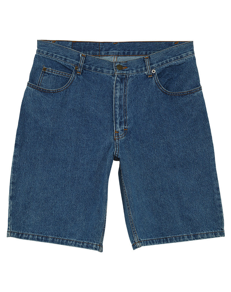 Bulls Eye Zip Fly Heavy Weight Denim Shorts Mens Style : 41282