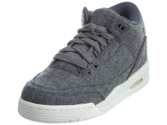 Air Jordan 3 Retro Bg (gs) "wool" - dark Boys / Girls Style :861427