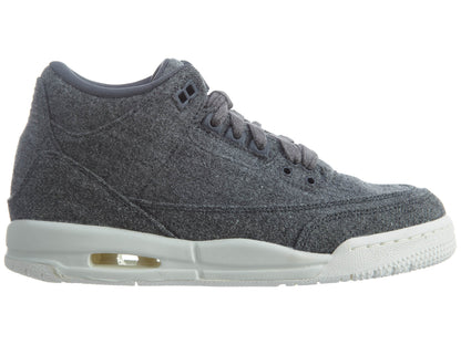 Air Jordan 3 Retro Bg (gs) "wool" - dark Boys / Girls Style :861427
