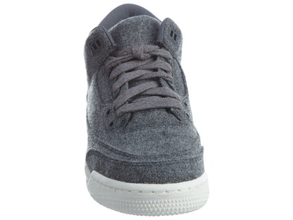 Air Jordan 3 Retro Bg (gs) "wool" - dark Boys / Girls Style :861427
