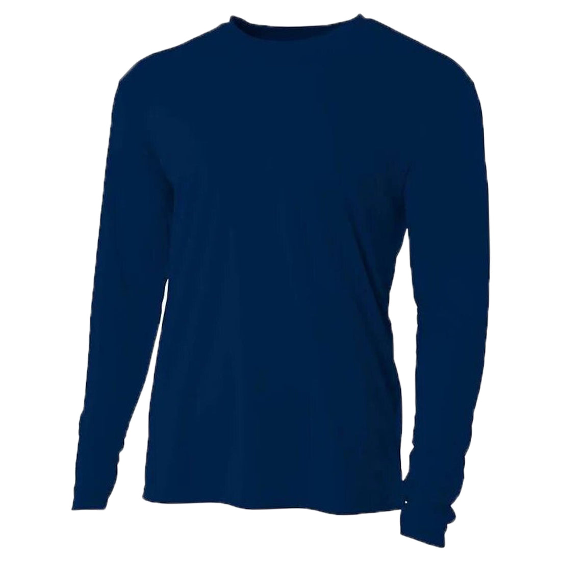 A4 Cooling Performance Long Sleeve Crew Blank T-Shirt Big Kids Style : NB3165 Y