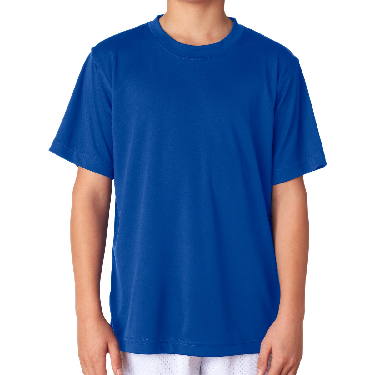 Ultra Club Cool-n-dry Sport Performance Interlock Crewneck T-shirt Mens Style : 8420