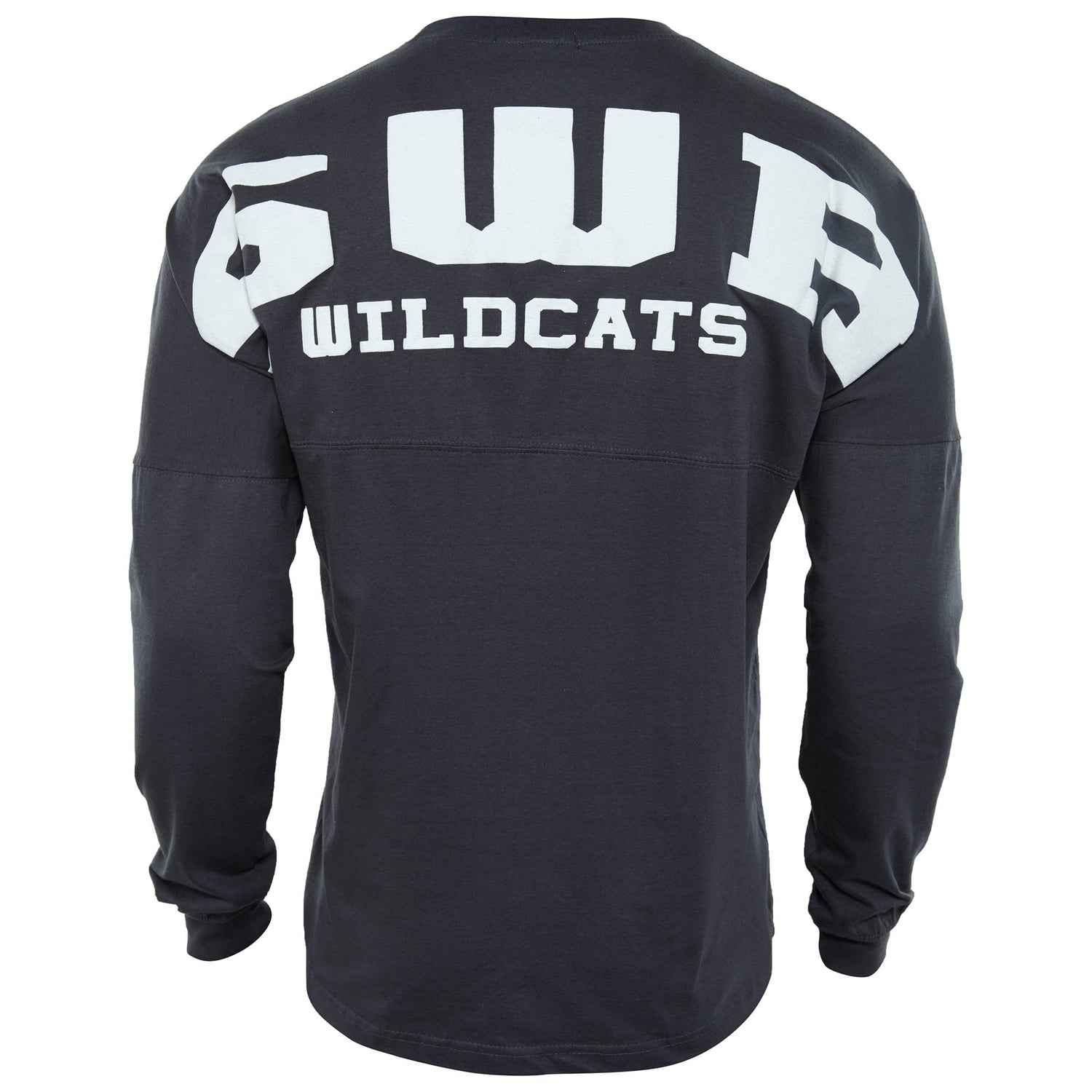 Basix Of America Mount Sinai Mustangs Long Sleeves Jumbo Crewneck T-Shirt Unisex Style : MN-5660