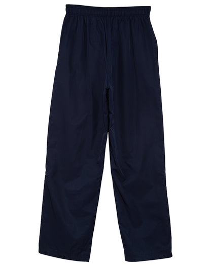 Augustia  Sportswear Covered Elastic Waistband Zip Bottom Solid Pants Mens Style : 3705