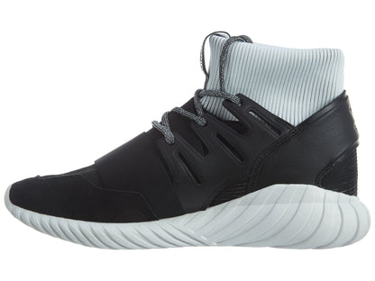 Adidas Tubular Doom Mens BA7555 Black White TwoTone Knit Mens Style :BA7555