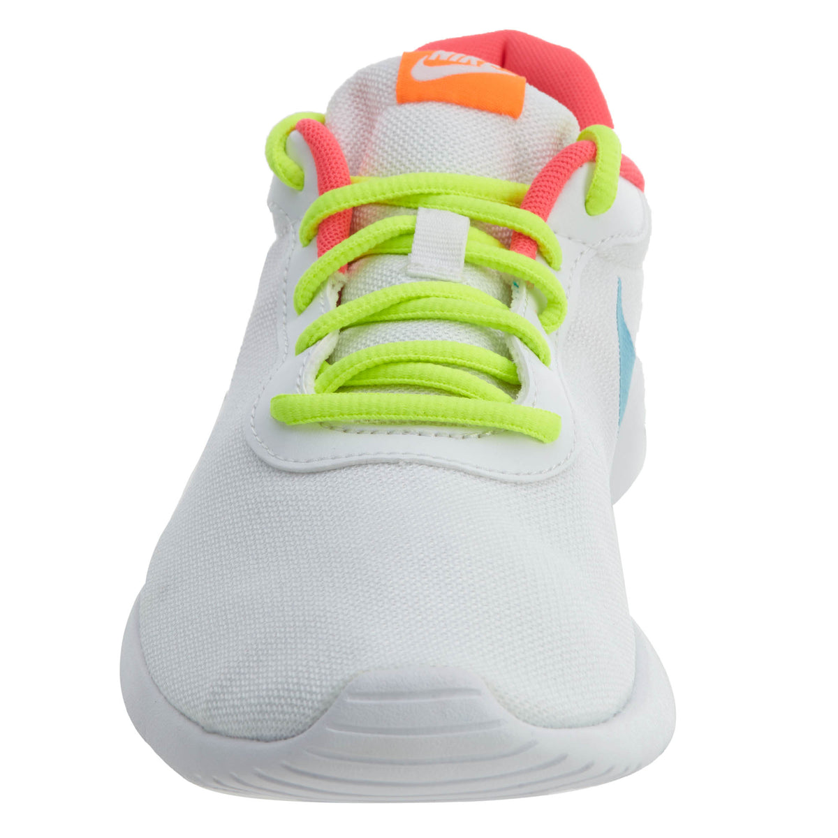 Nike Tanjun (GS) White Pink Blue Running Shoes Girl&