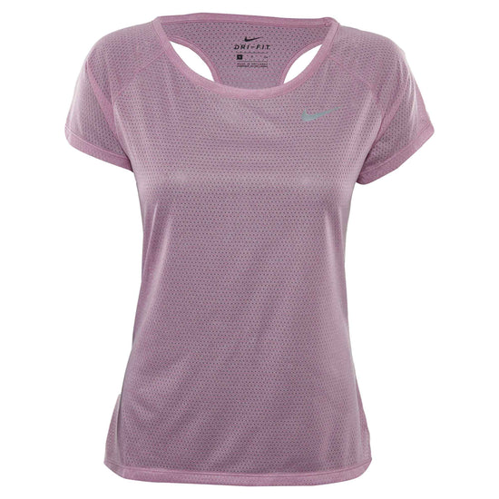 Nike Breathe Short Sleeve Running Top Womens Style : 831780