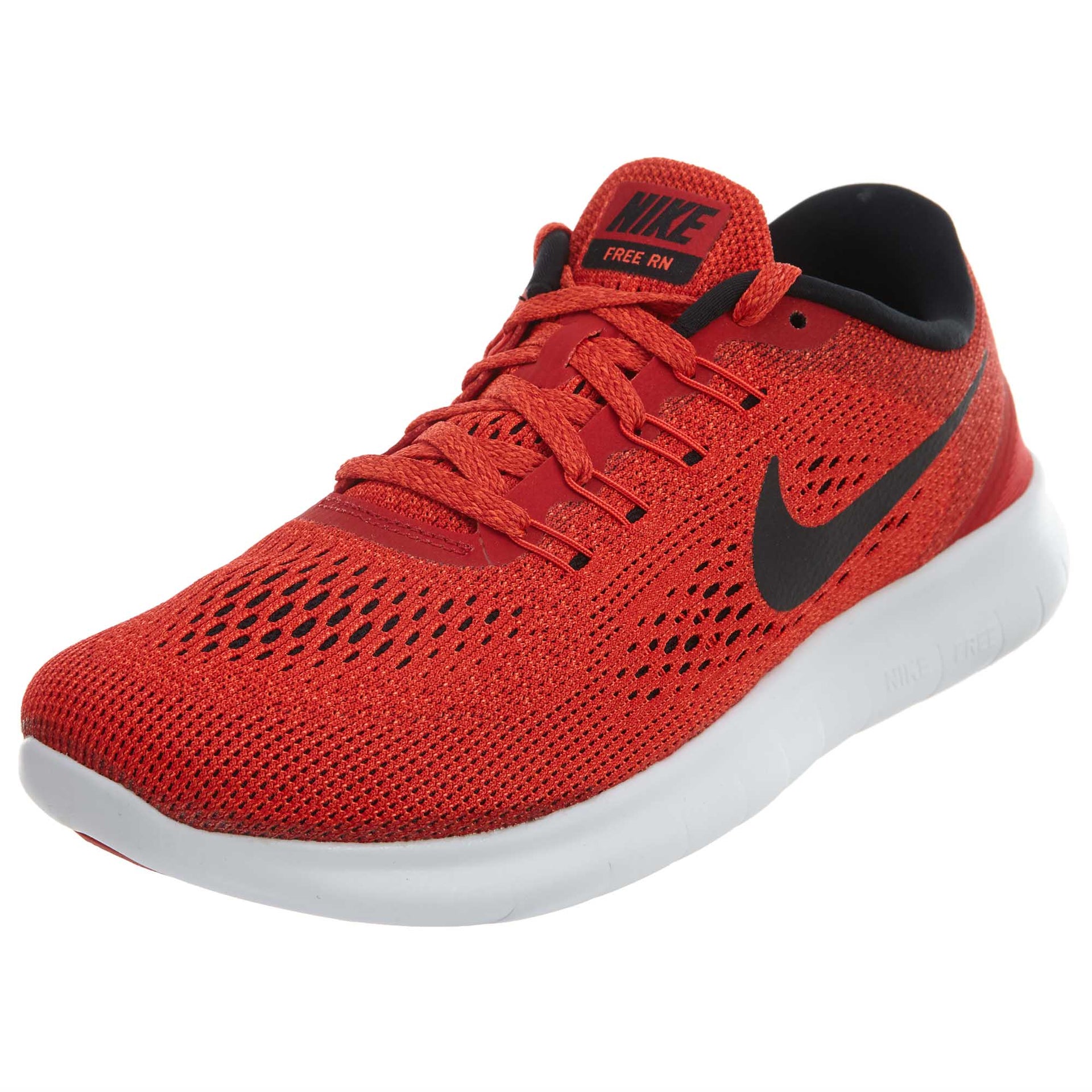 Nike Free Run RN Running Shoes Red Sneakers  Mens Style :831508
