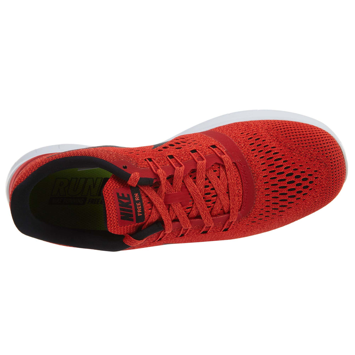 Nike Free Run RN Running Shoes Red Sneakers  Mens Style :831508