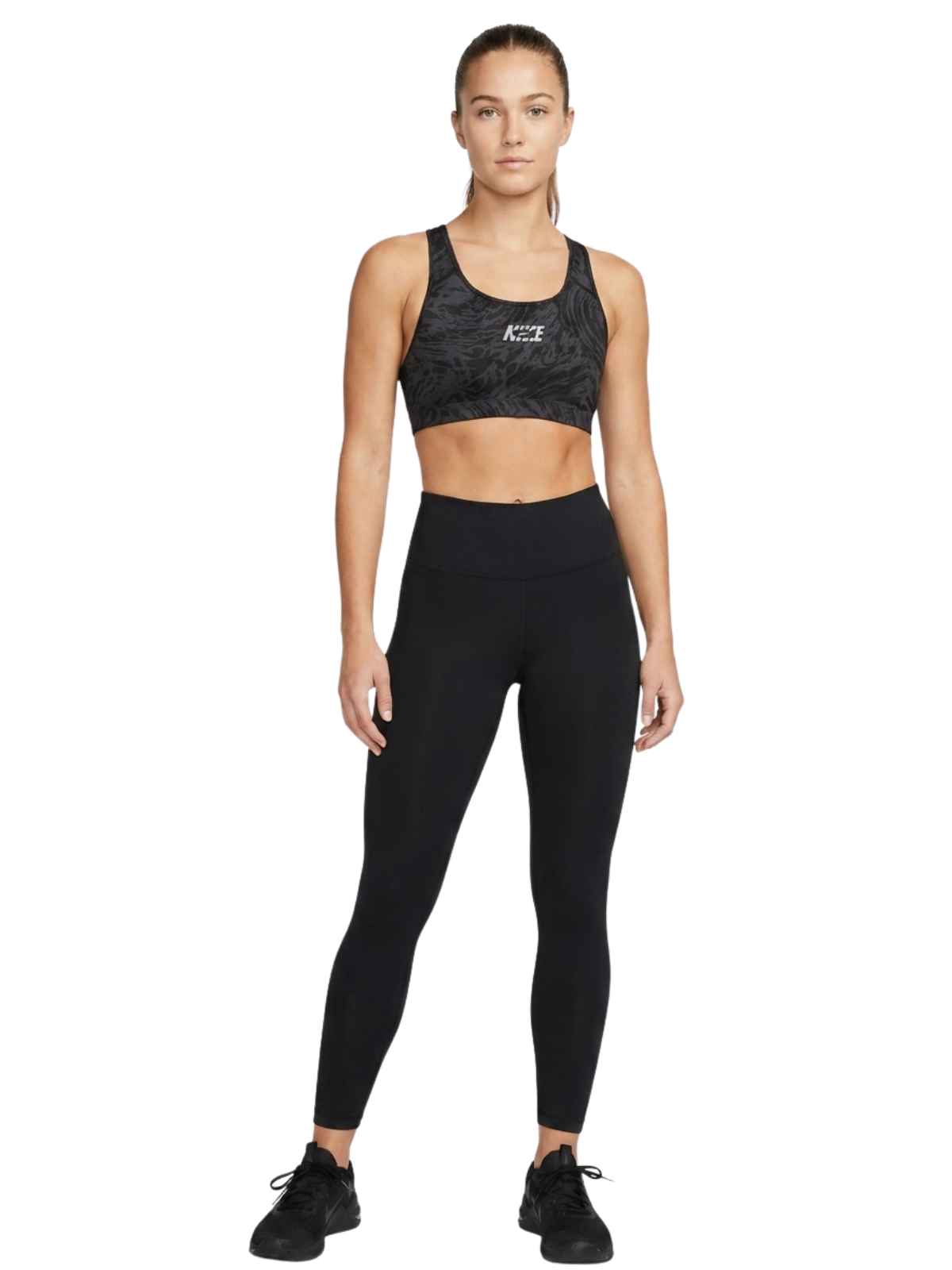 Nike Sports Bra For Women W Nk Df Ic Swsh Strpy Womens Style : Dq5419