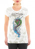 EDHARDY FLAMING COBRA TUNIC WOMENS Style