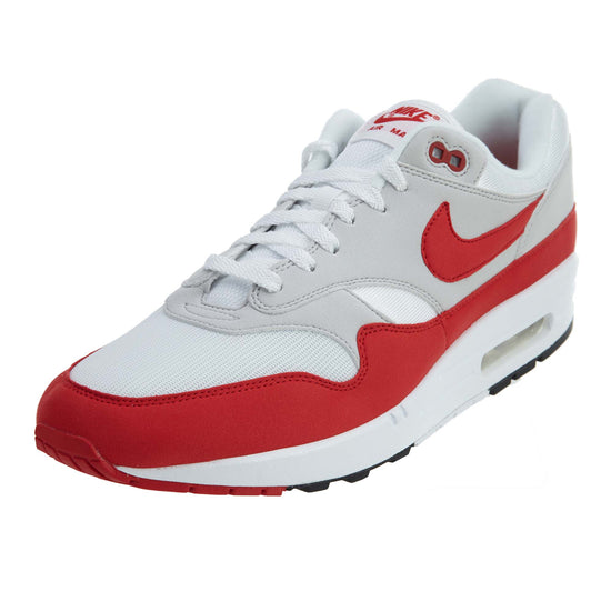 Nike Air Max 1 Anniversary - white/university red Mens Style :908375
