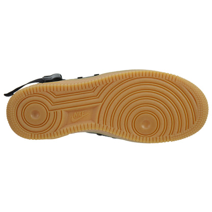 Nike SF Air Force 1 Mid Black Gum Light Brown Womens Style :AA3966