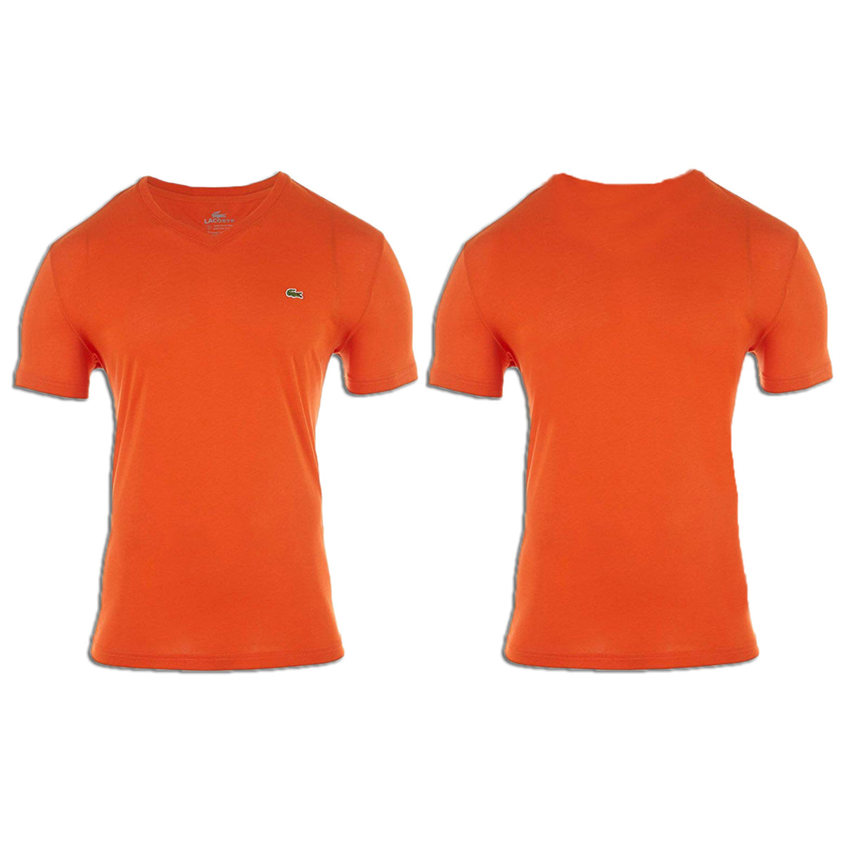 Lacoste Short Sleeve Pima Jersey V neck T-shirt Style 