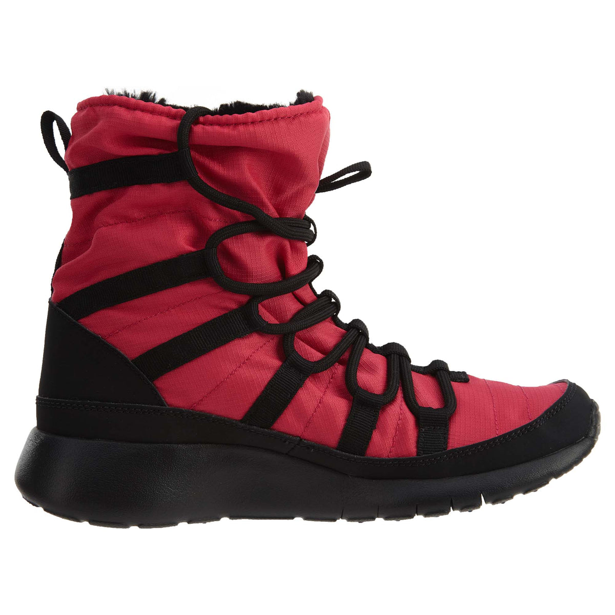 Nike Roshe One Hi Top Rush Pink Black Boys / Girls Style :807758