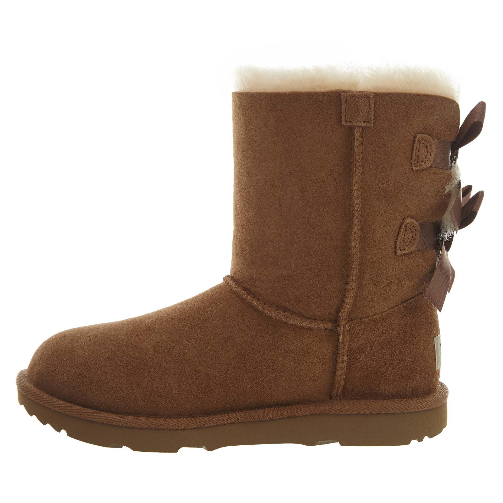UGG Bailey Bow II Boot Chestnut (Kids)
